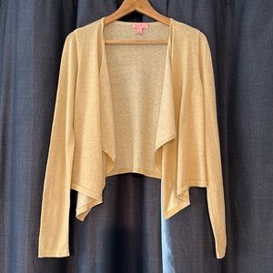 Lilly Pulitzer Colony Open Drape Front Cardigan